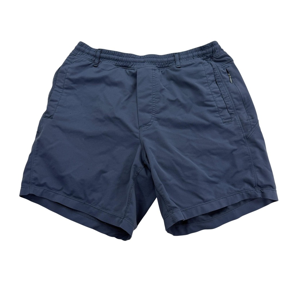 Birddogs Shorts Mens M Blue Lined Athletic Quick Dry Drawstring Elastic Waist